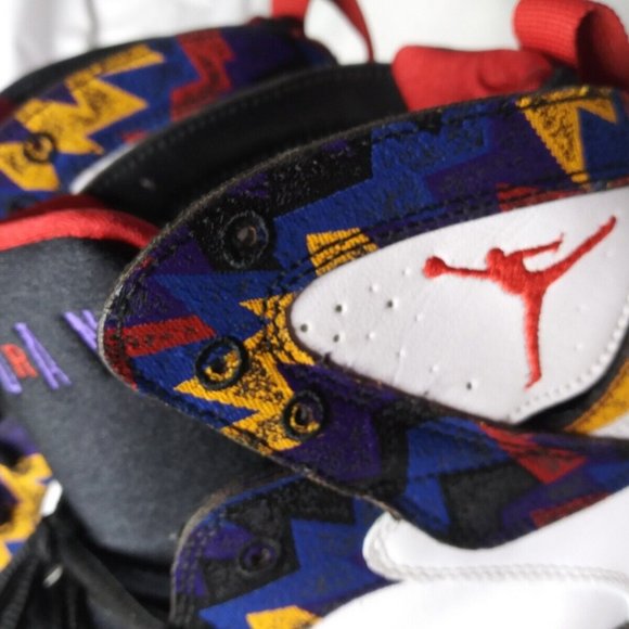 Nike Jordan 7 Retro Nothing But Net Men's Size 13 Shoes - Picture 3 of 10